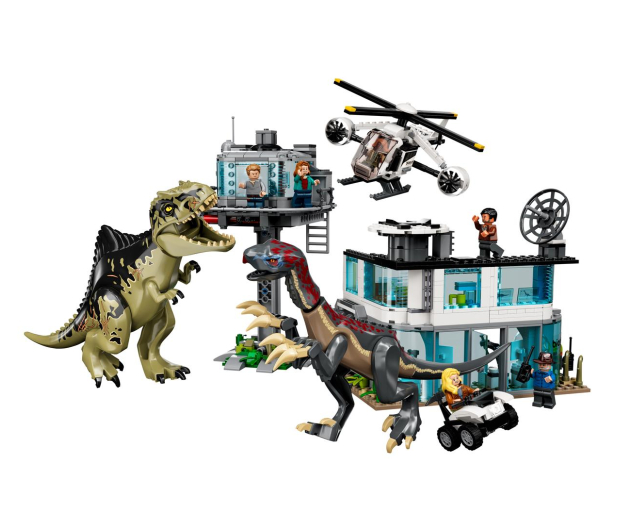 LEGO Jurassic World 76949 Atak giganotozaura i terizinozaura - 1037689 - zdjęcie 5
